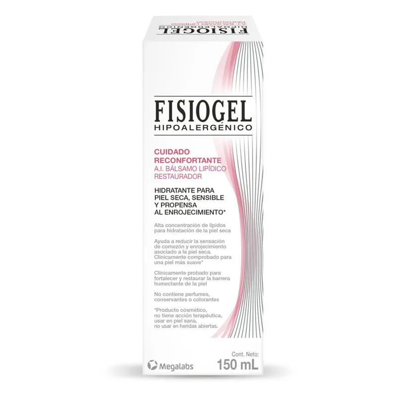 FISIOGEL BALSAMO LIPIDICO RESTAURADOR CUIDADO RECONFORTANTE X 150 ML - Ecofarma