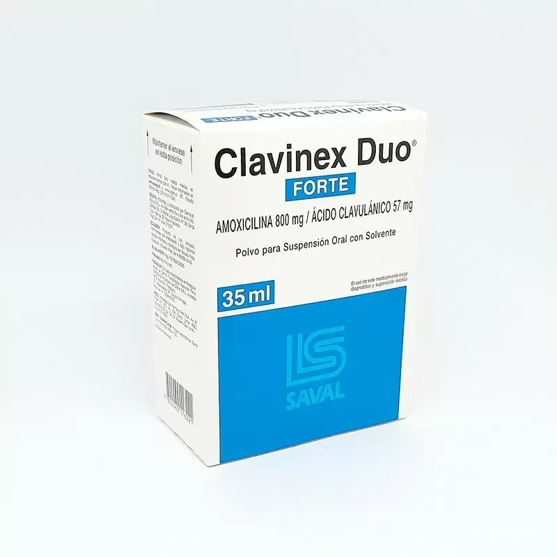 CLAVINEX DUO SUSPENCION FCO X 35 ML - Ecofarma
