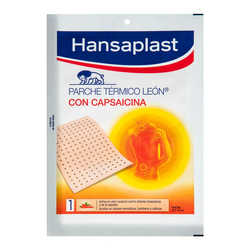 PARCHE LEON CON CAPSAICINA X 36 UNI - Ecofarma