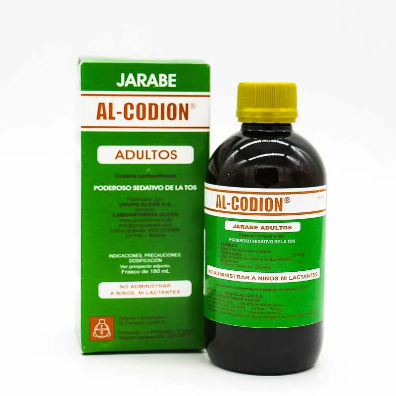 ALCODION ADULTOS JARABE FCO X 180 ML - Ecofarma