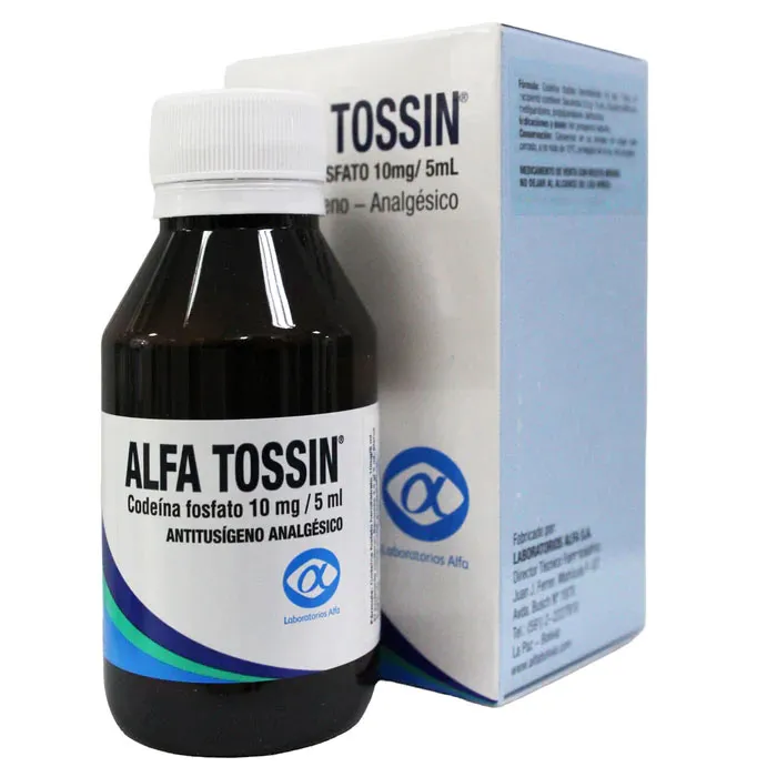 ALFA TOSSIN JARABE FCO X 100 ML - Ecofarma