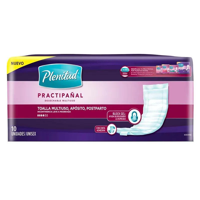 PLENITUD PRACTIPAÑAL FEMME X 10 UNI - Ecofarma