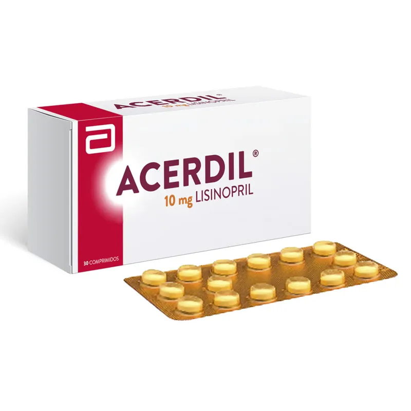 ACERDIL 10 MG CAJA X 30 COMPRIMIDOS - Ecofarma