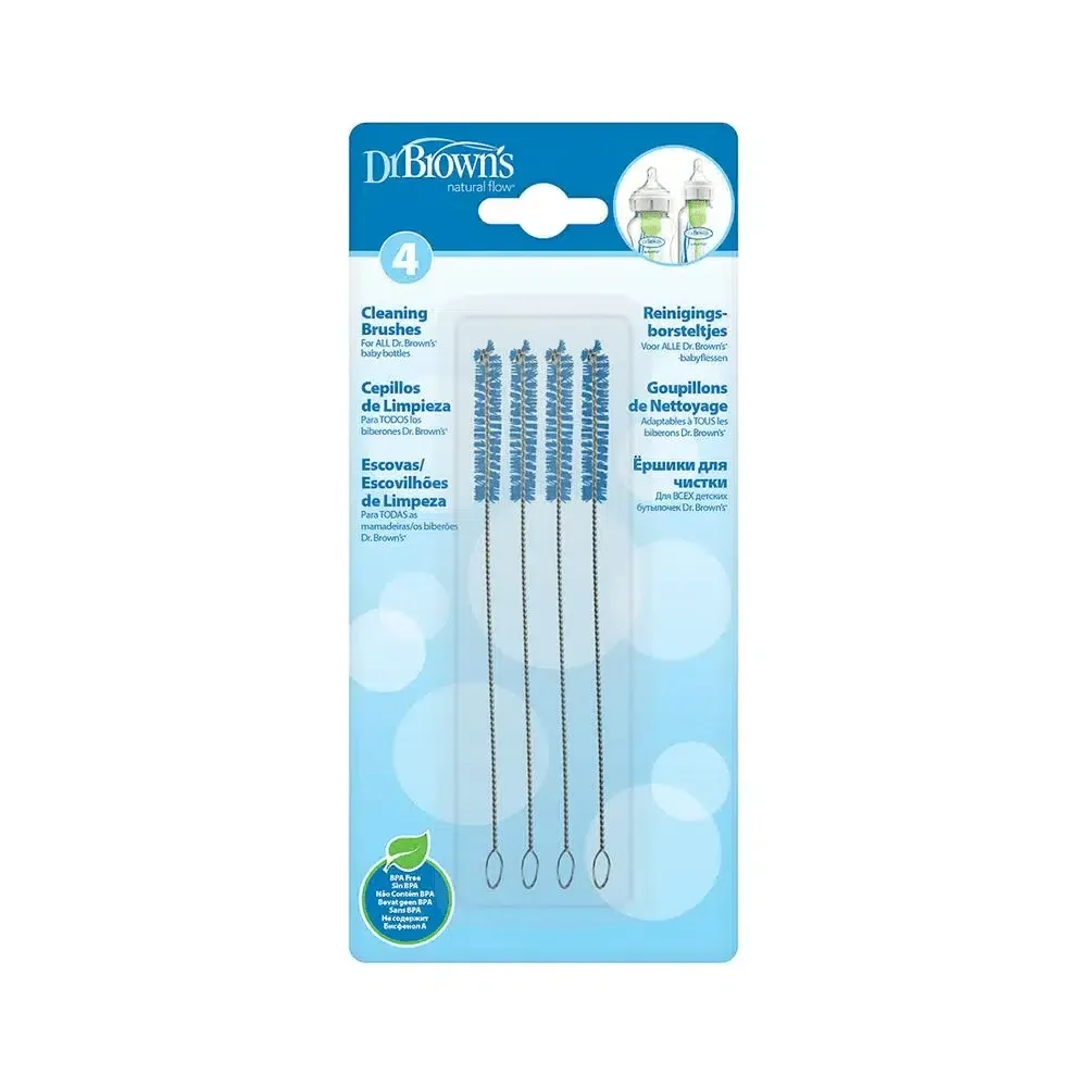 CEPILLO PARA BIBERON DR BROWNS X 4 UNIDADES - Ecofarma