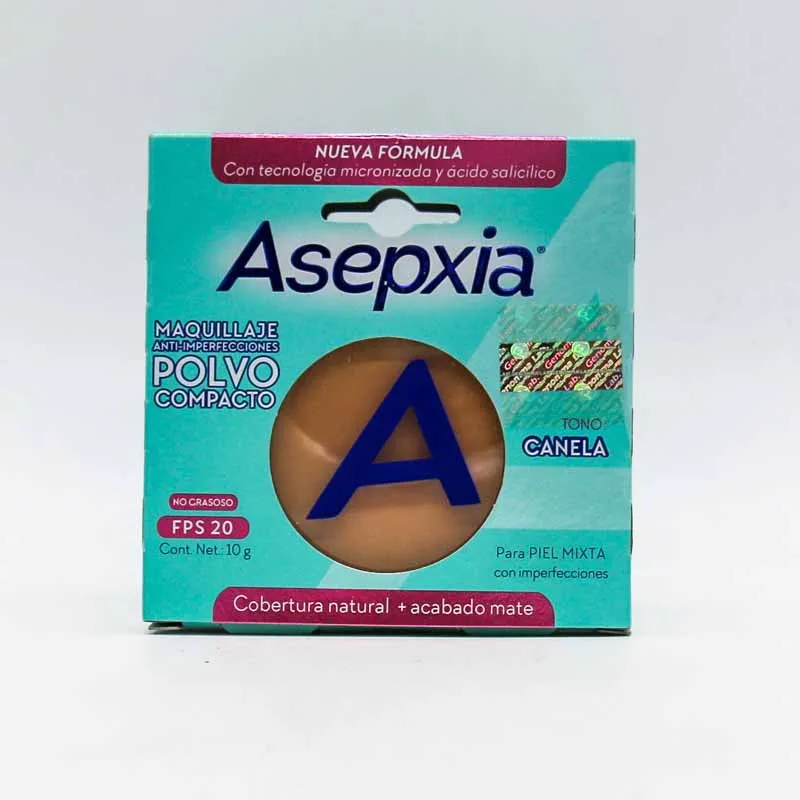 ASEPXIA MAQUILLAJE TONO CANELA X 10 GR - Ecofarma
