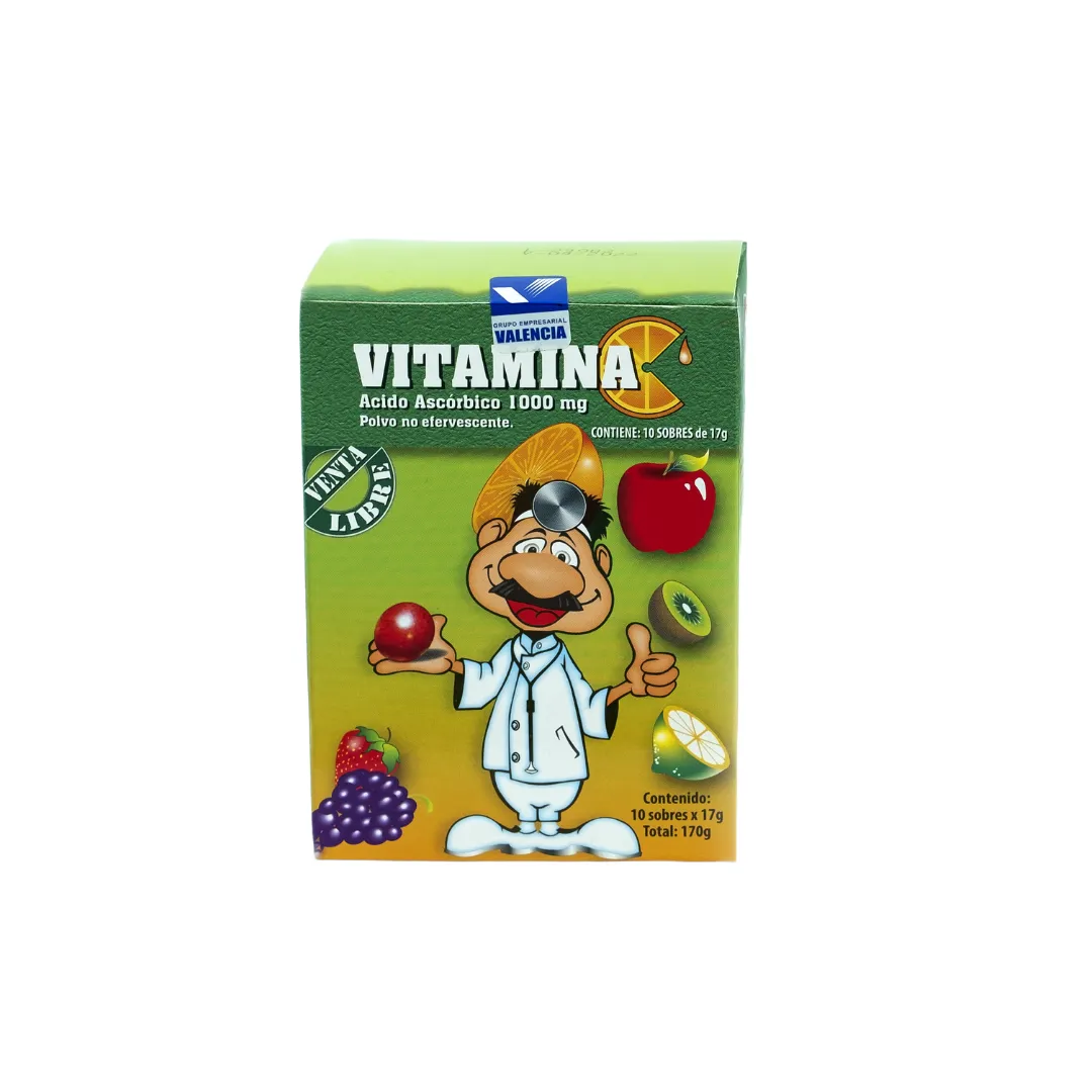 VITAMINA C 1000 MG CAMU CAMU CAJA X 10 SOBRES - Ecofarma