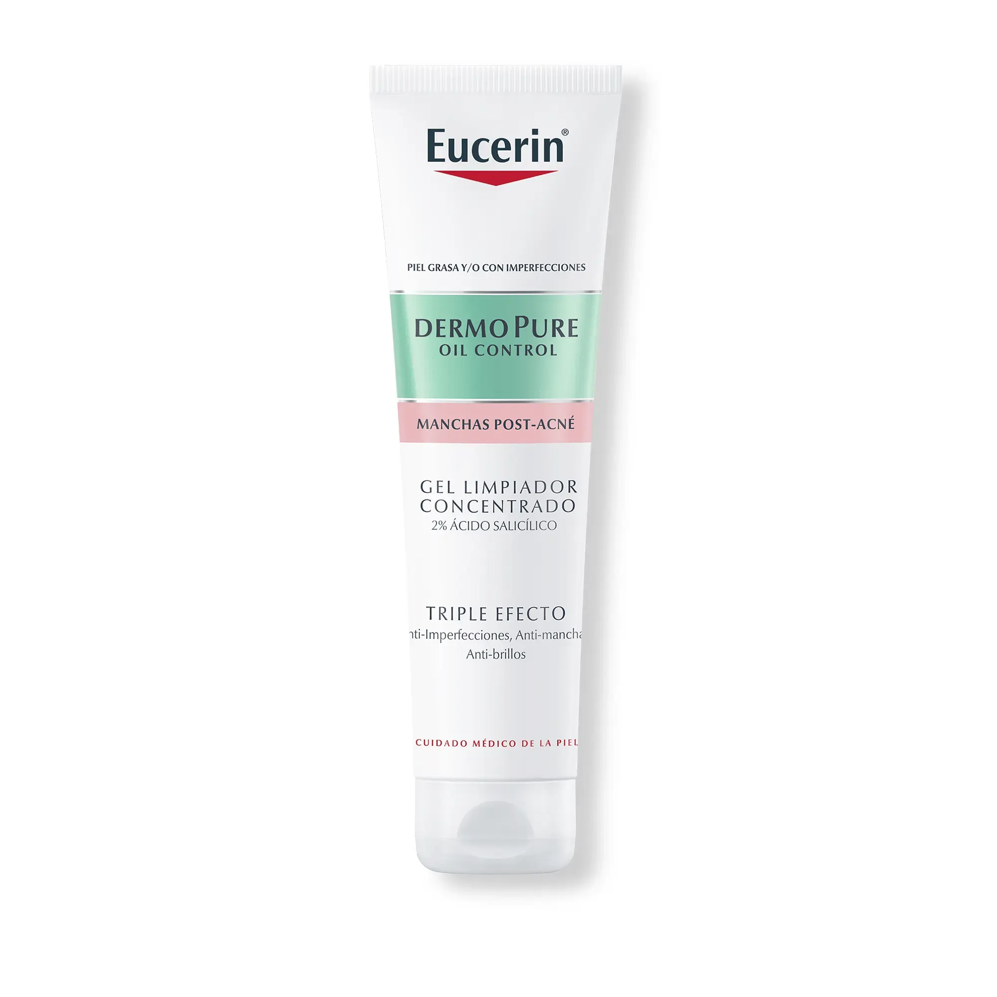 EUCERIN DERMOPURE TRIPLE EFECT GEL LIMPIADOR X 150 ML - Ecofarma