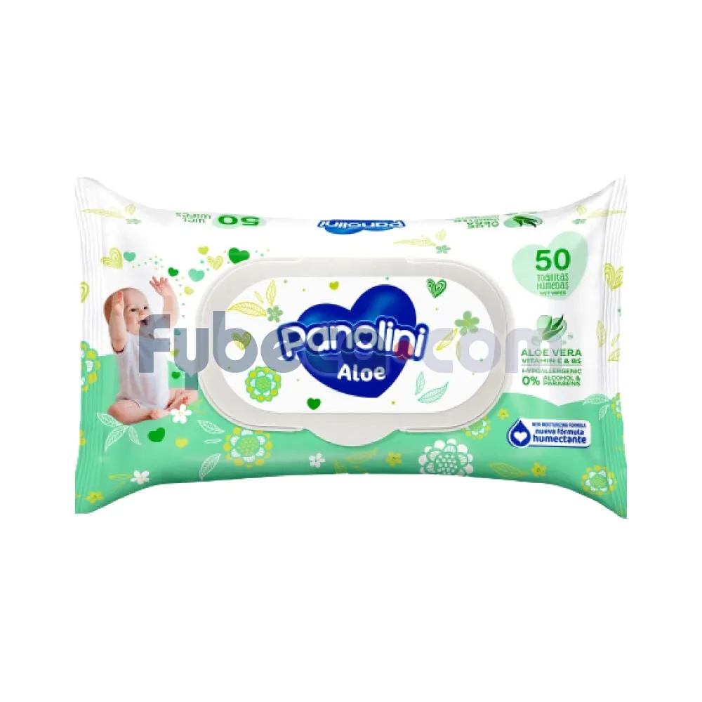 TOALLITAS HUMEDAS PANOLINI X 50 UNI - Ecofarma