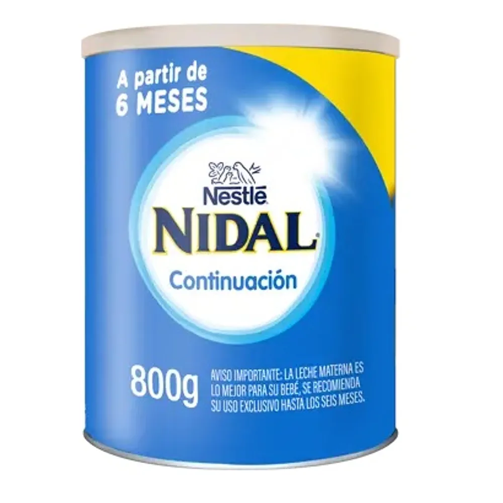 NIDAL # 2 CONTINUACION LATA X 800 G - Ecofarma
