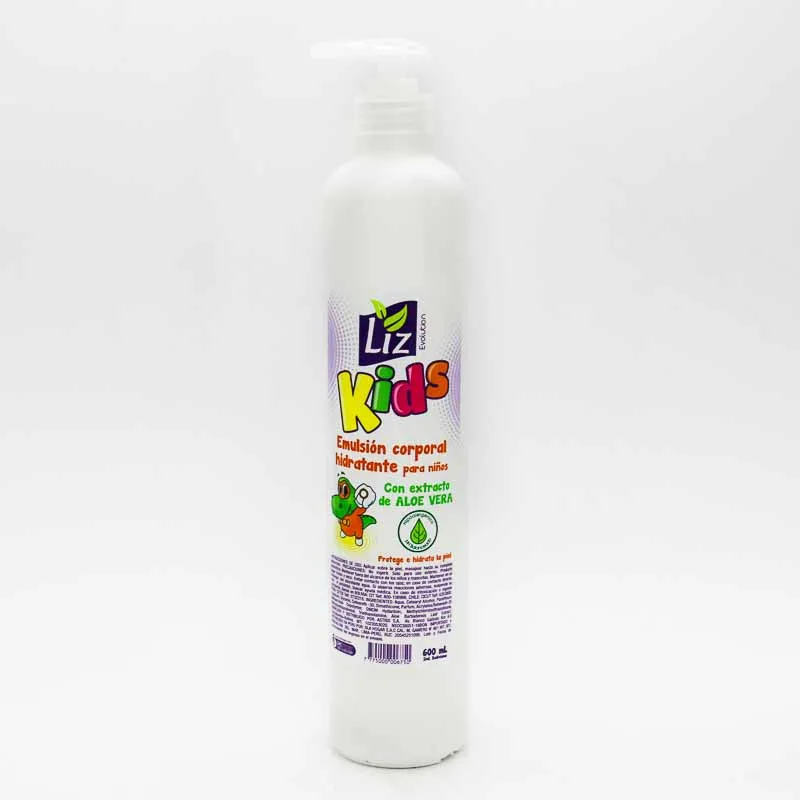 LIZ EMULCION CORPORAL KIDS FCO X 600 ML - Ecofarma