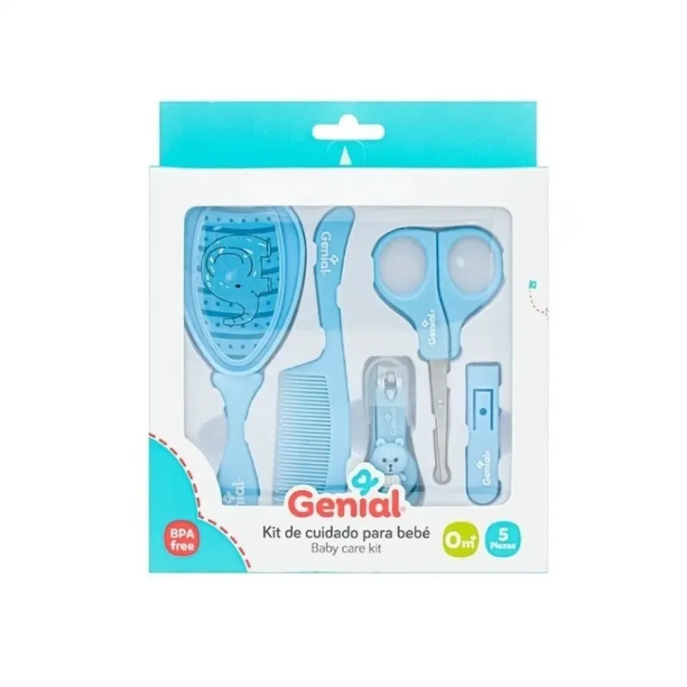 KIT DE CUIDADO PARA BEBE GENIAL 5 PIEZAS - Ecofarma