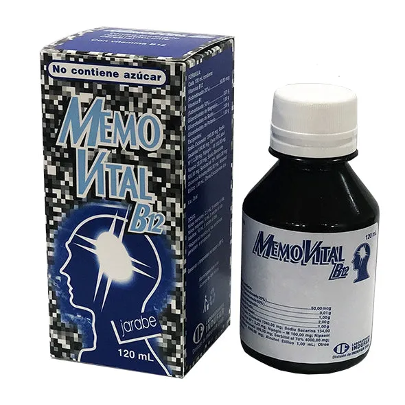MEMOVITAL B12 JARABE FCO X 120 ML. - Ecofarma