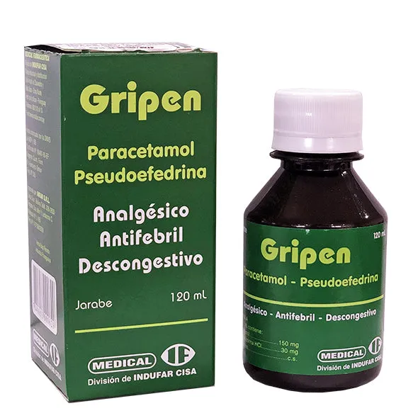 GRIPEN JARABE FCO X 120 ML - Ecofarma