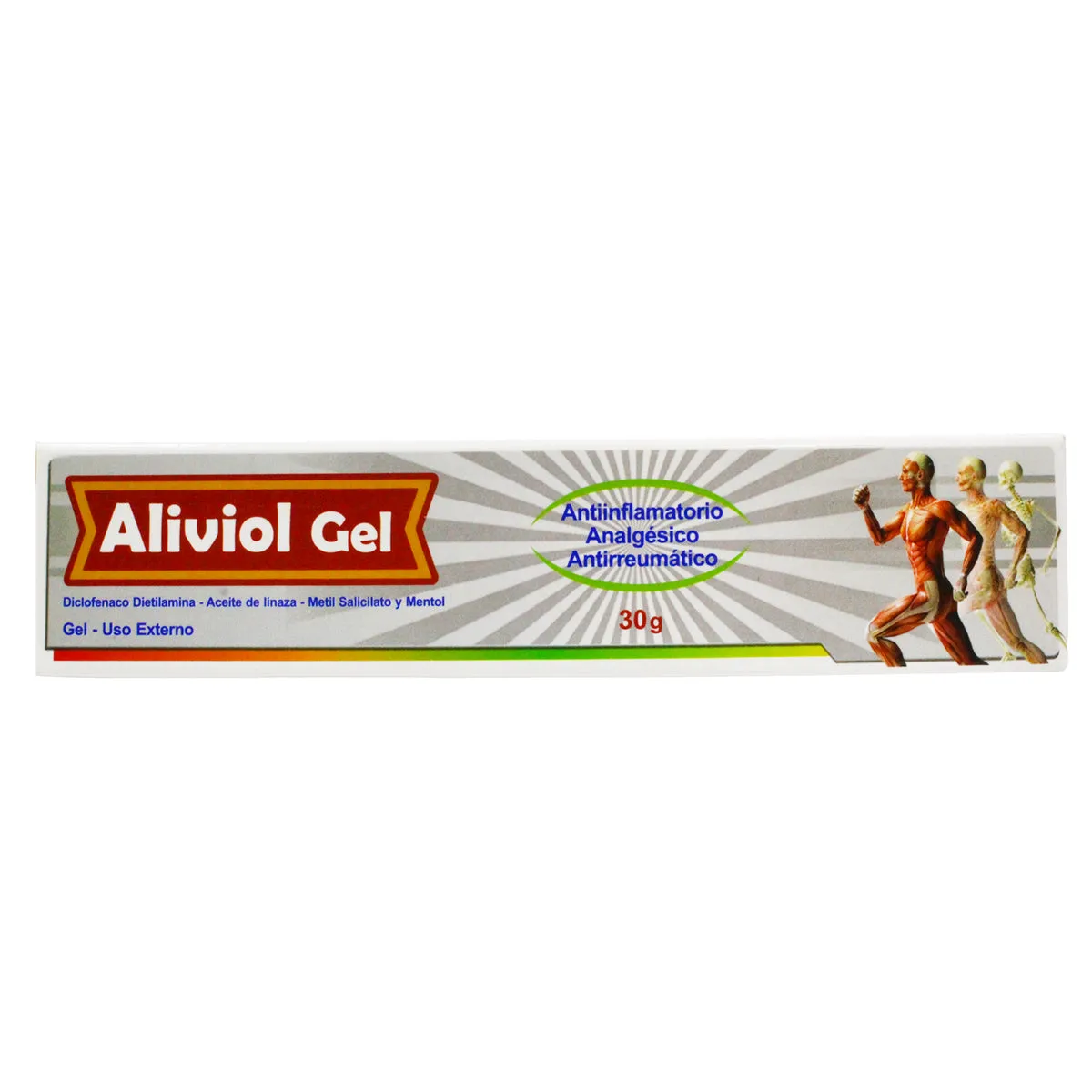 ALIVIOL GEL 1% TUBO X 30 GR - Ecofarma