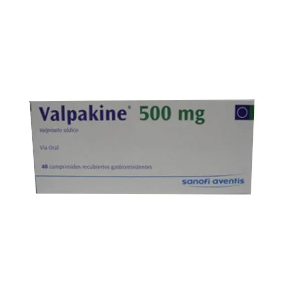 VALPAKINE 500 MG CAJA X 40 COMPRIMIDOS - Ecofarma