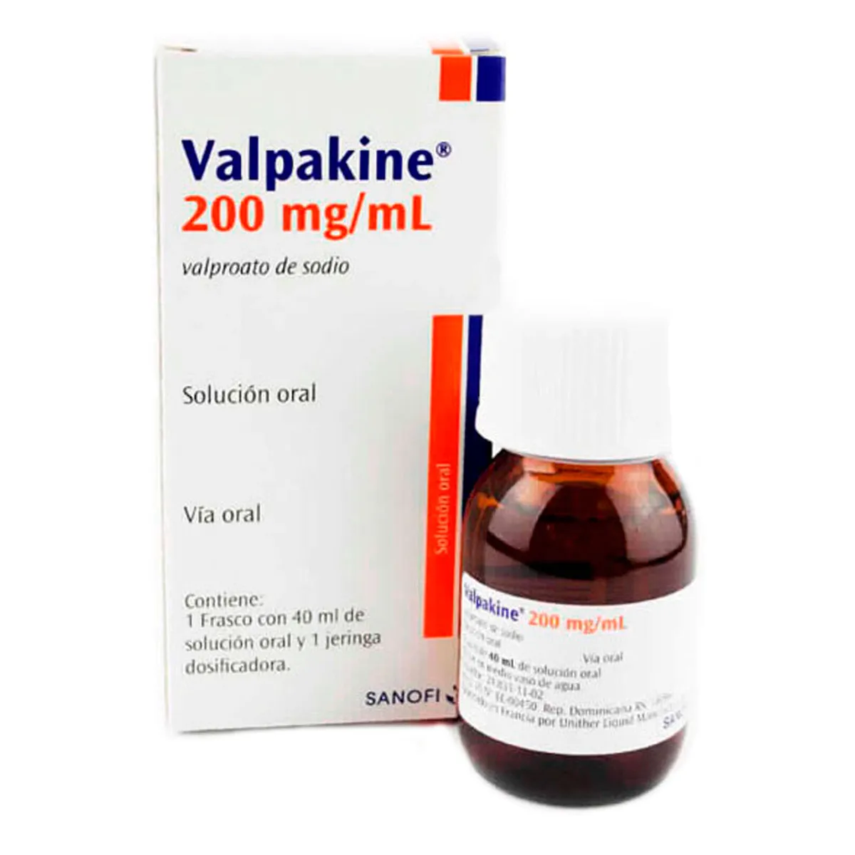 VALPAKINE 200 MG SUSPENCION FCO X 40 ML - Ecofarma
