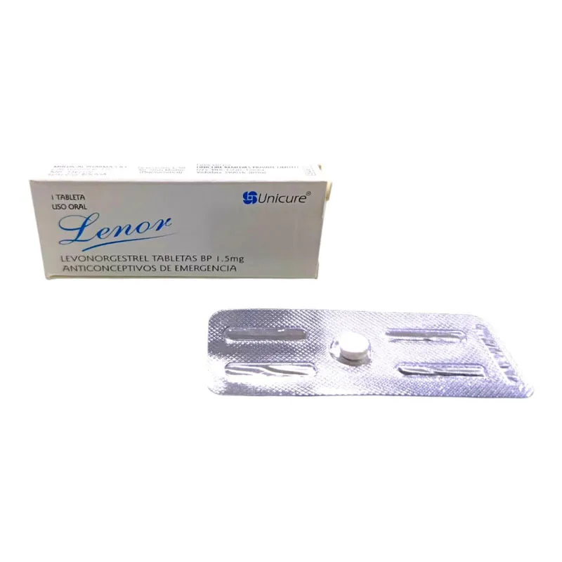 LENOR 1.5 MG CAJA X 1 COMPRIMIDO - Ecofarma