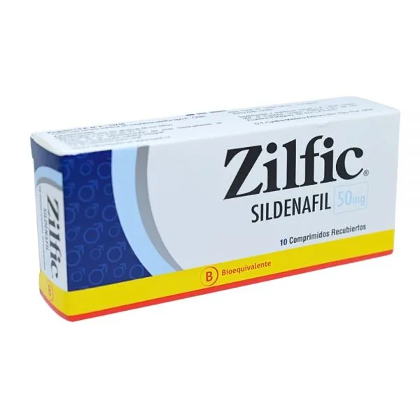 ZILFIC 50 MG COMPRIMIDOS CAJA X 10 - Ecofarma