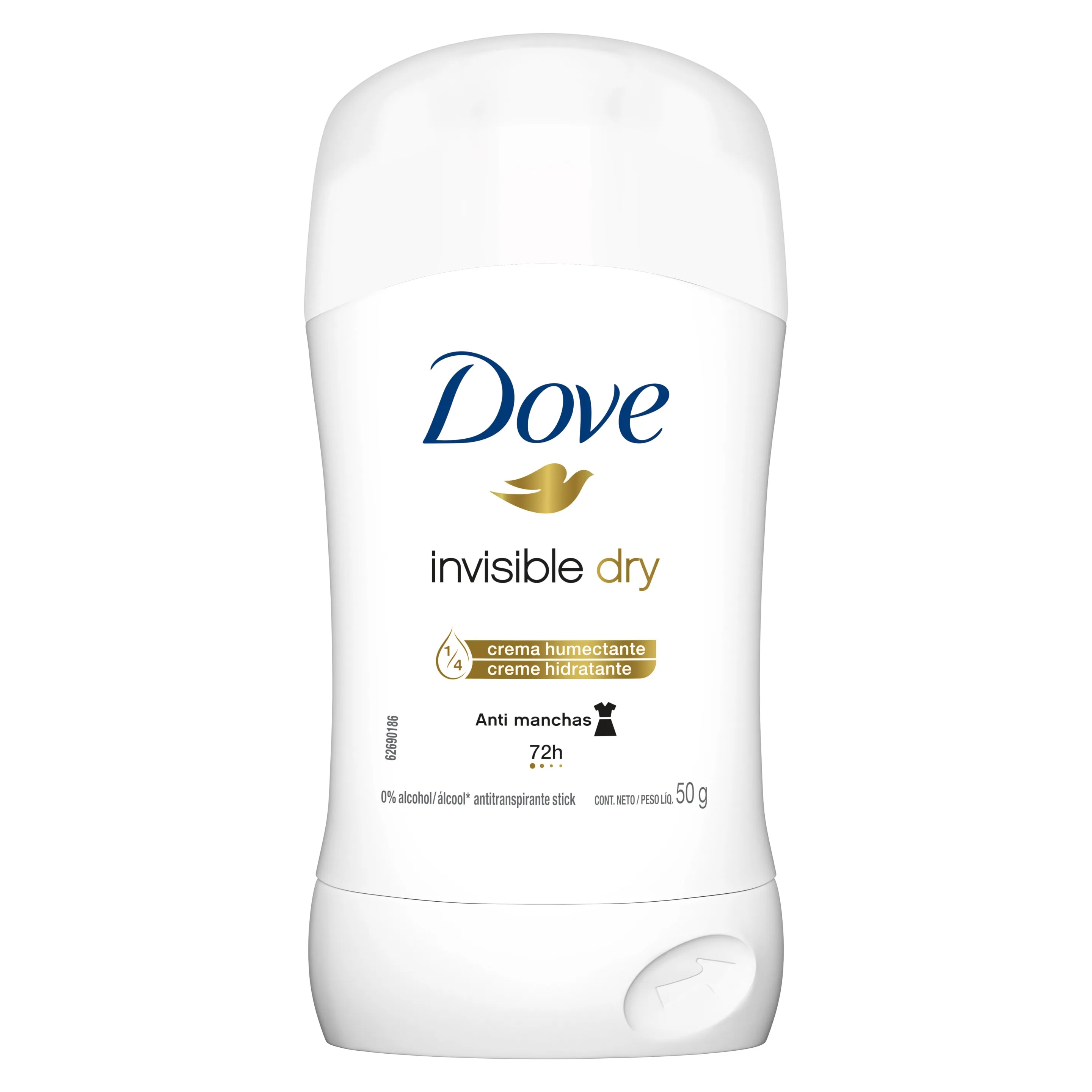 DESODORANTE DOVE BARRA INVISIBLE DRY X 50 G - Ecofarma