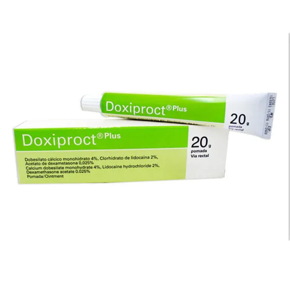 DOXIPROCT PLUS CREMA TBO X 20 GR - Ecofarma