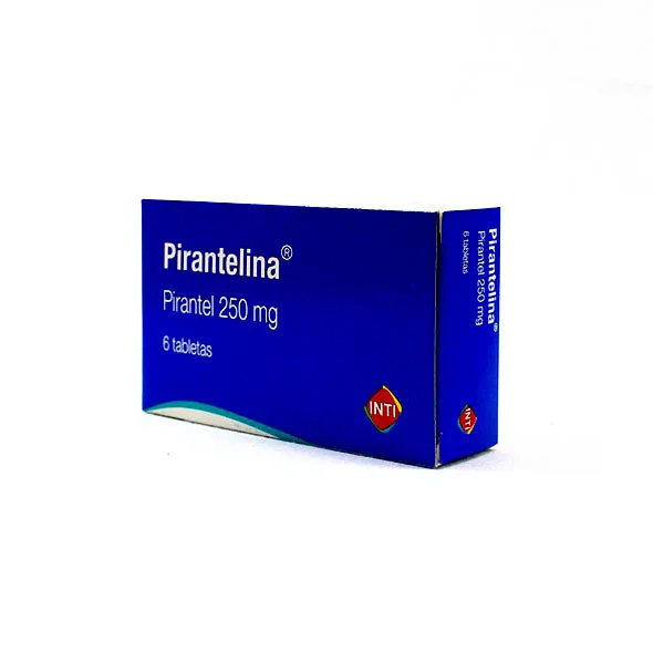 PIRANTELINA 250 GR CAJA X 6 COMPRIMIDOS - Ecofarma