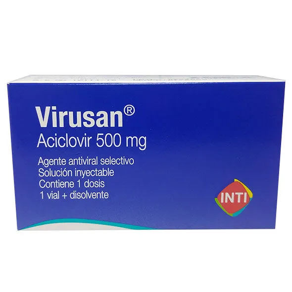 VIRUSAN 500 MG CAJA X 1 AMPOLLA I.V. - Ecofarma
