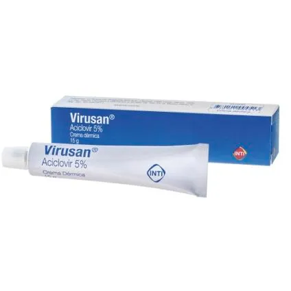 VIRUSAN CREMA DERMICA 5 % TUBO X 5 G - Ecofarma