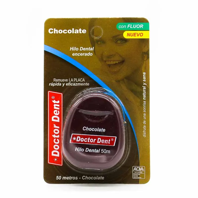 HILO DENTAL DOCTOR DENT CHOCOLATE X 50 MTS - Ecofarma