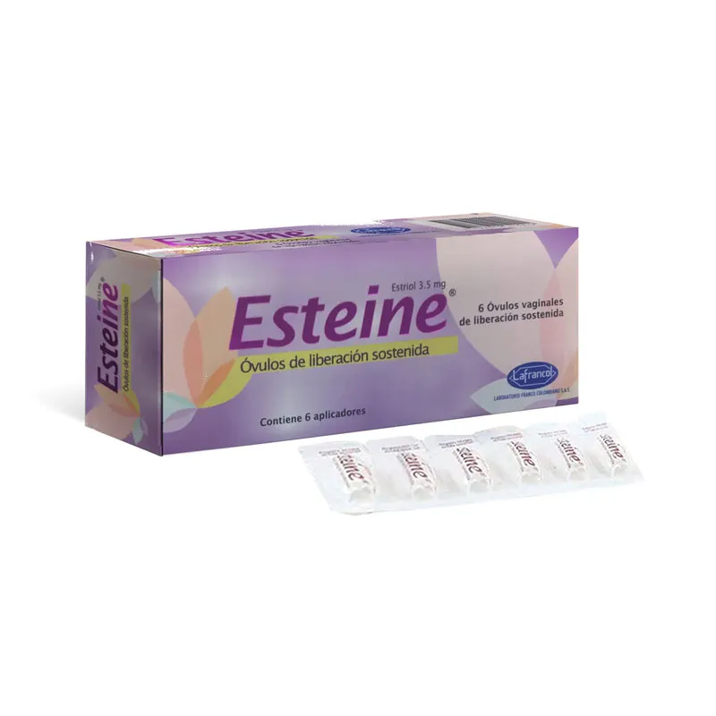 ESTEINE CAJA X 6 OVULOS + APLICACION - Ecofarma