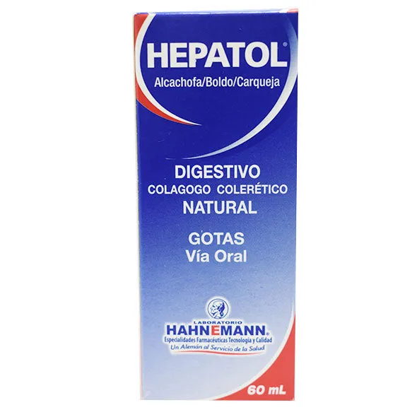 HEPATOL GOTAS FCO X 60 ML - Ecofarma
