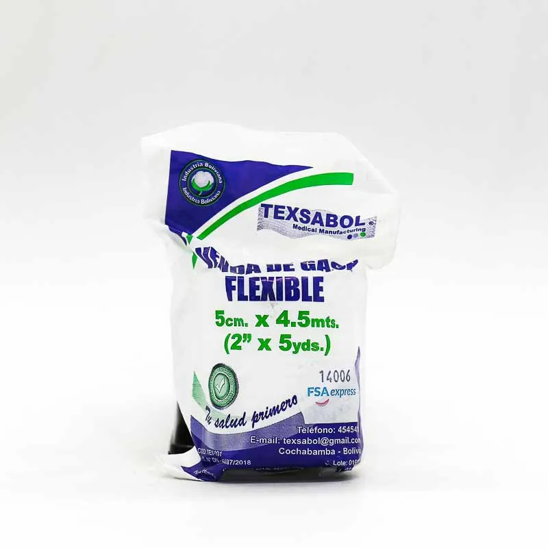 VENDA DE GASA 5 CM X 4.5 M - Ecofarma