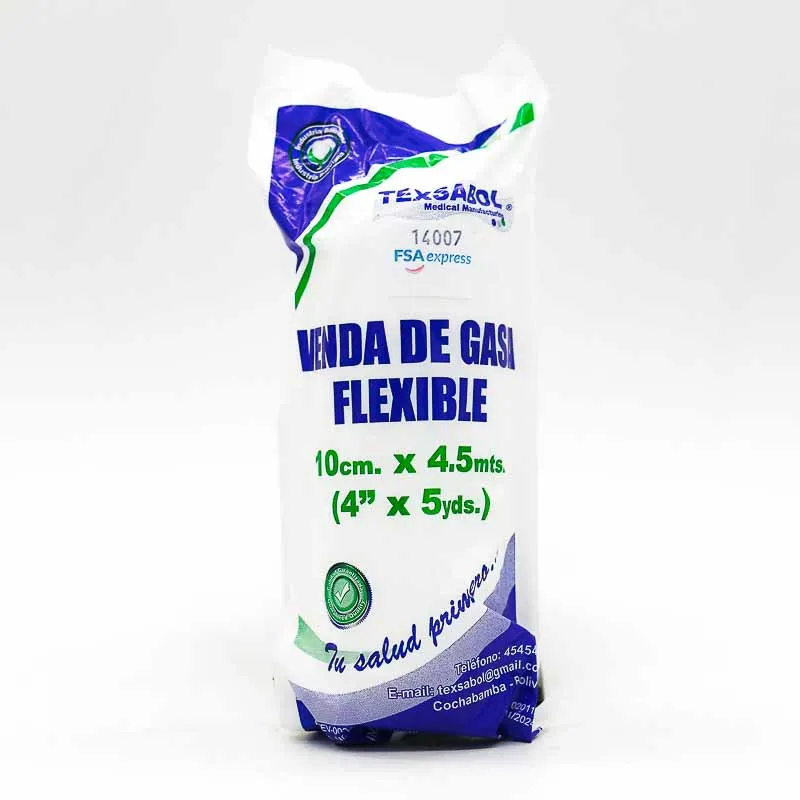 VENDA DE GASA 10 CM X 4.50 M - Ecofarma