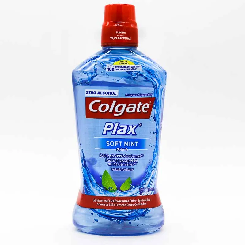 ENJUAGUE BUCAL COLGATE PLAX 1000 ML - Ecofarma