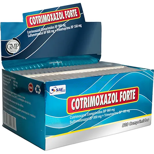 COTRIMOXAZOL FORTE CAJA X 500 COMPRIMIDOS - Ecofarma