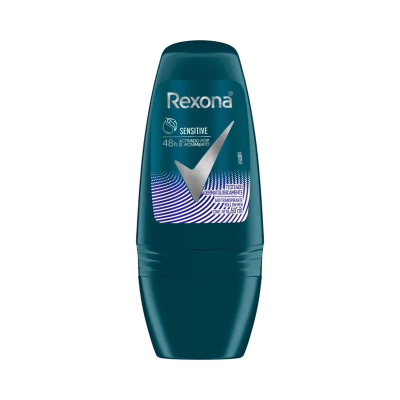 DESODORANTE REXONA ROLLON SENSITIVE X 50 ML - Ecofarma