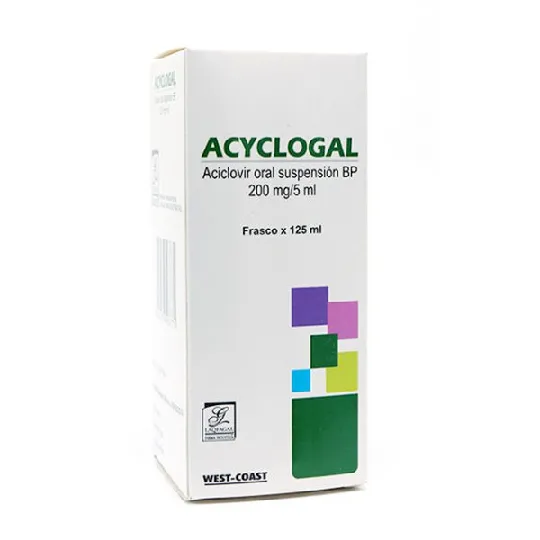 ACYCLOGAL 125 ML  SUSPENSION    - Ecofarma