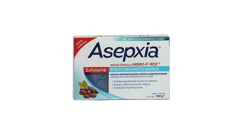 ASEPXIA JABON EXFOLIANTE X 100 GR. - Ecofarma