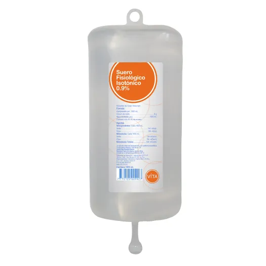 SUERO FISIOLOGICO X 1000 ML - Ecofarma