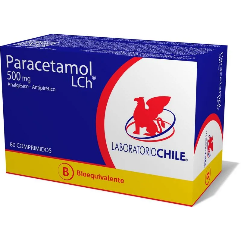 PARACETAMOL 500 MG CAJA X 80 COMPRIMIDOS - Ecofarma