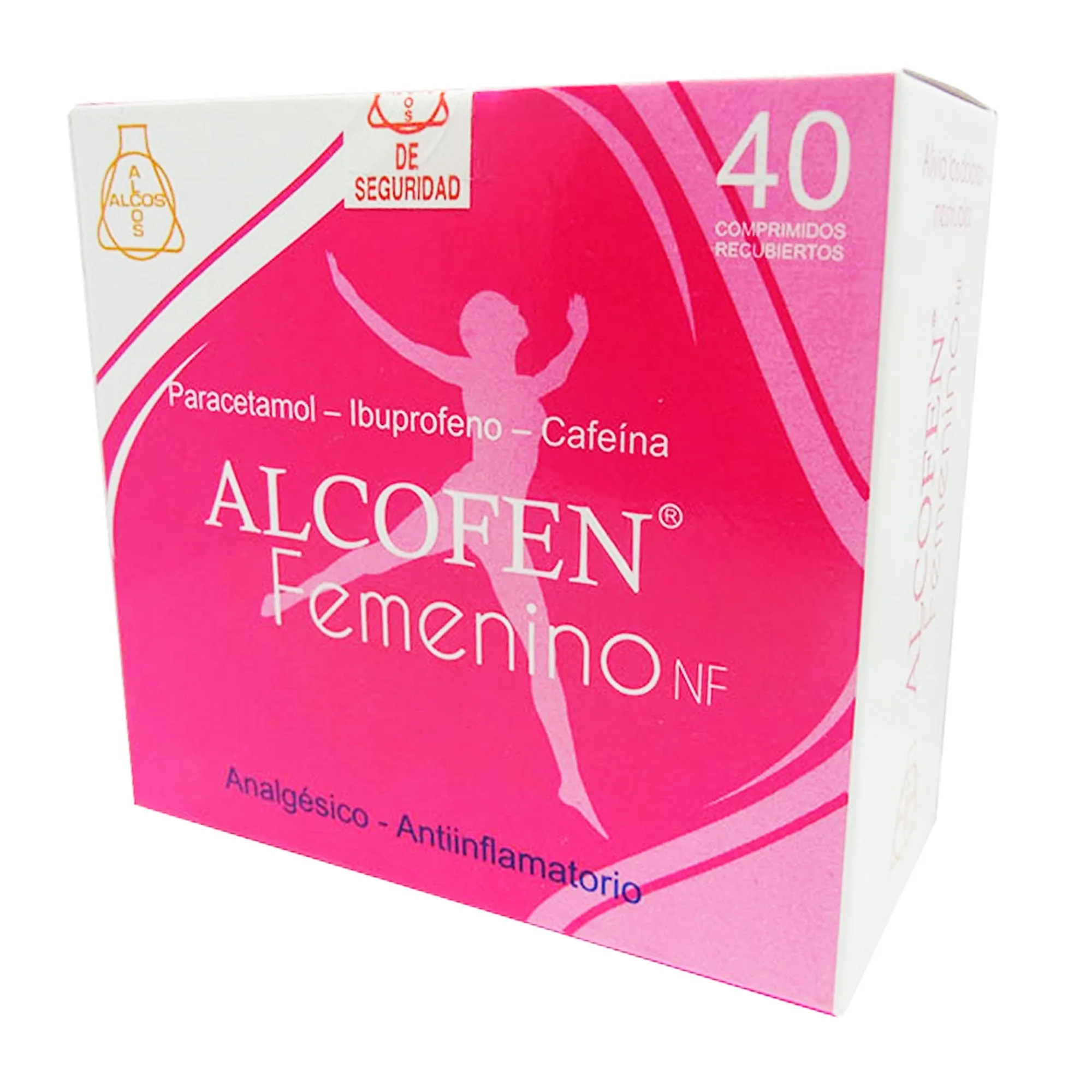 ALCOFEN FEMENINO CAJA X 40 COMPRIMIDOS - Ecofarma