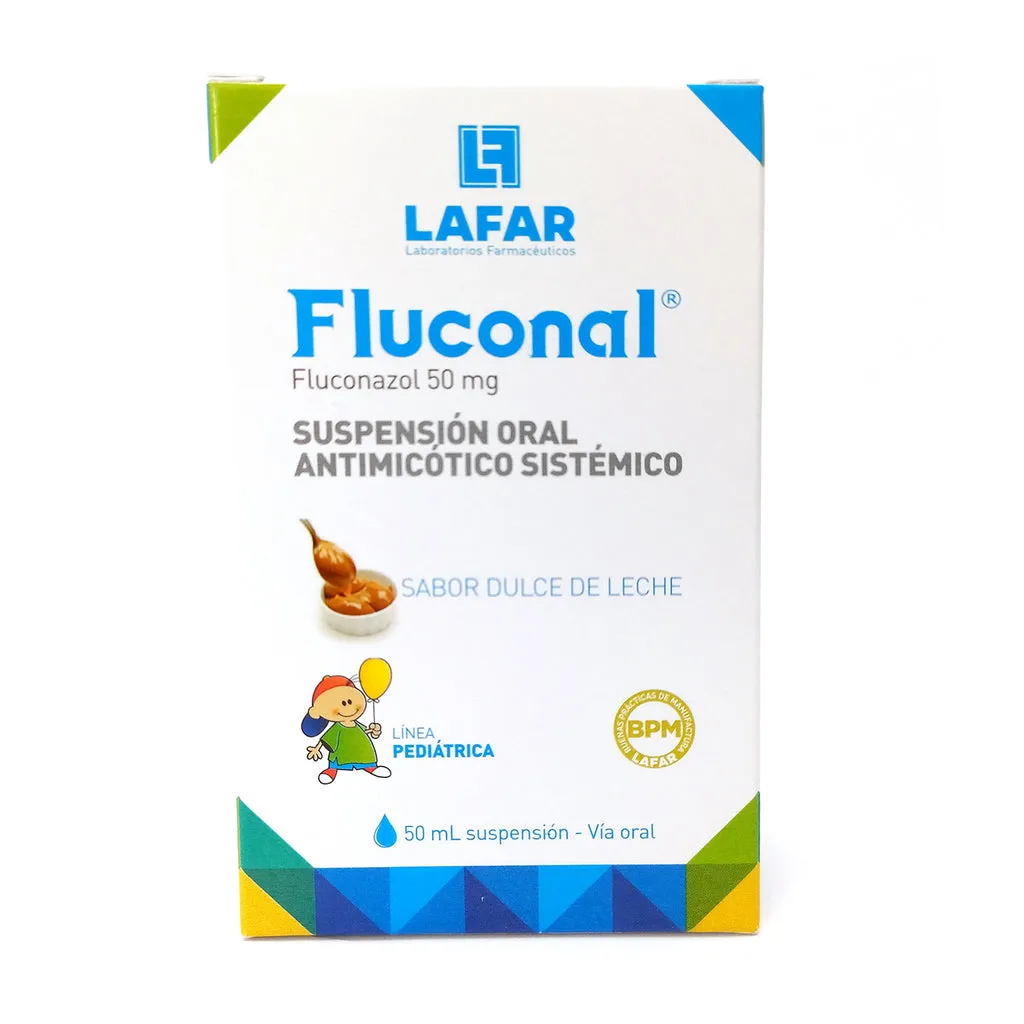 FLUCONAL 50 MG SUSPENCION FRASCO X 50 ML - Ecofarma