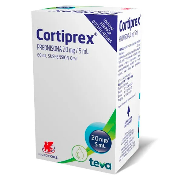 CORTIPREX 20 MG/5ML SUSPENCION FCO X 60 ML - Ecofarma