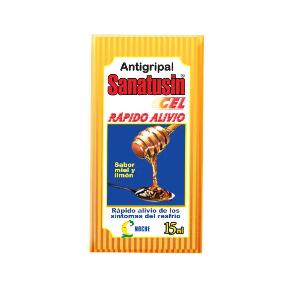 SANATUSIN GEL NOCHE CAJA X 60 SOBRES - Ecofarma