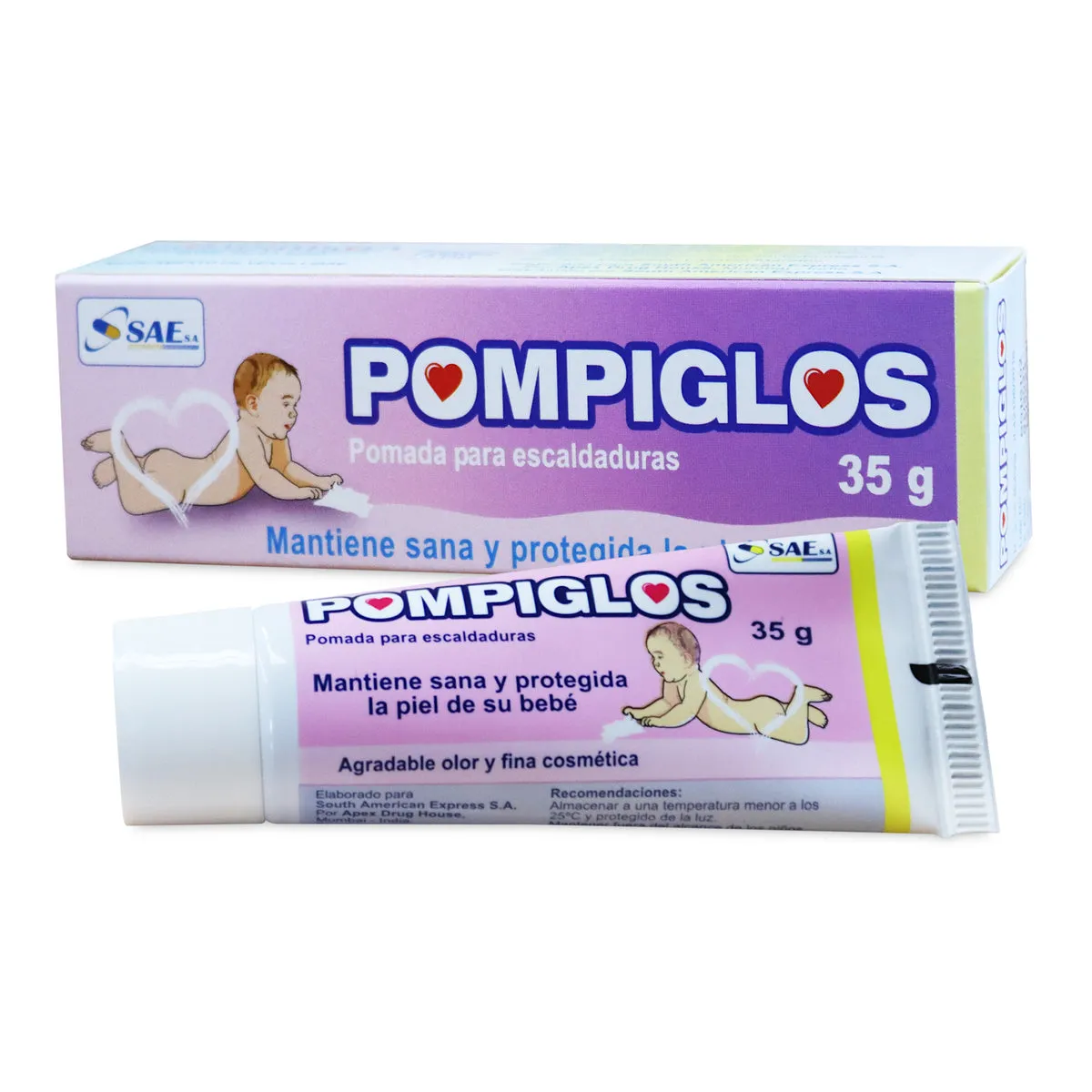 POMPIGLOS CREMA TUBO X 35 G - Ecofarma
