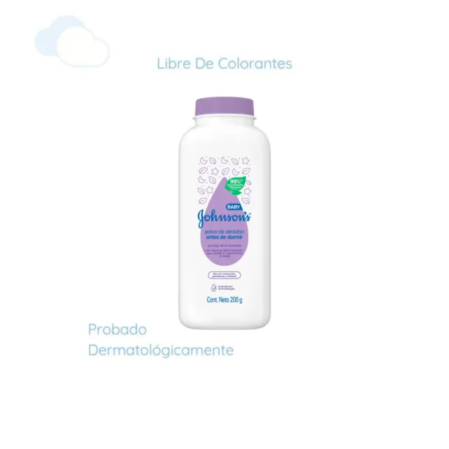 JOHNSON TALCO BABY CON ALMIDON X 200 G - Ecofarma
