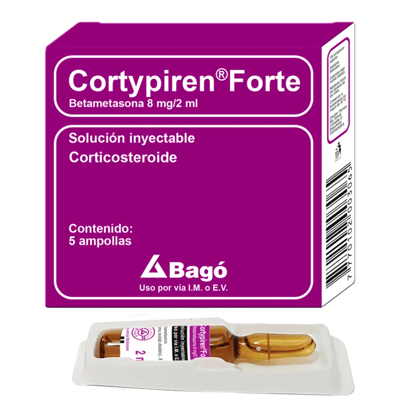 CORTYPIREN FORTE CAJA X 5 AMPOLLAS - Ecofarma