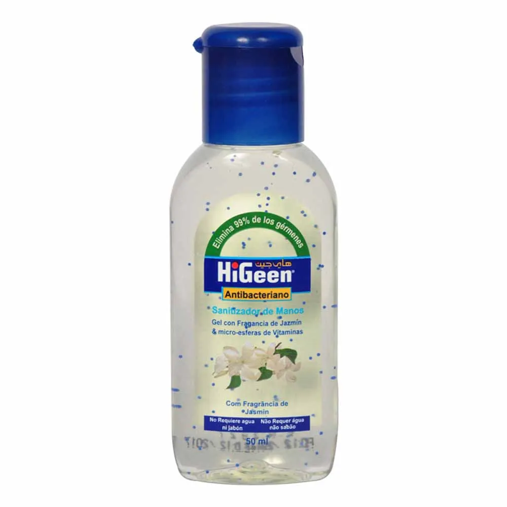 SATINIZADOR DE MANOS HIGEEN "JASMIN" X 50 ML - Ecofarma