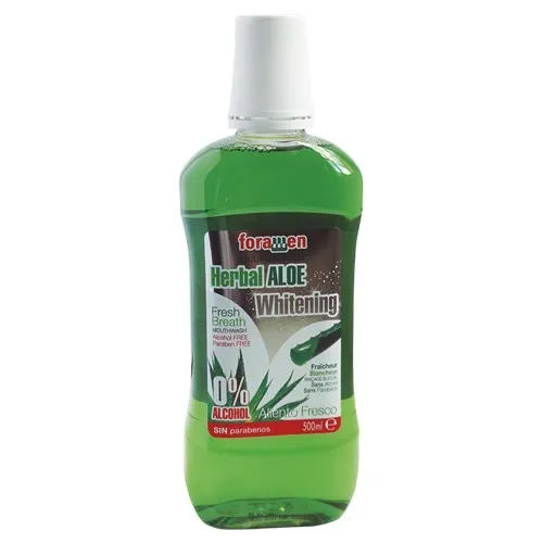 ENJUAGUE BUCAL FORAMEN HERBAL ALOE WHITENING X 500 ML - Ecofarma