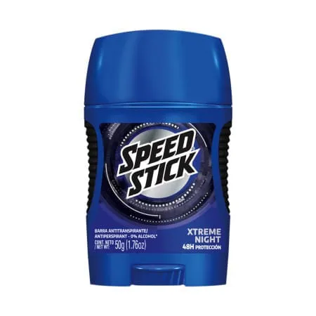 DESODORANTE SPEED STICK BARRA XTREME NIGHT X 50 G - Ecofarma