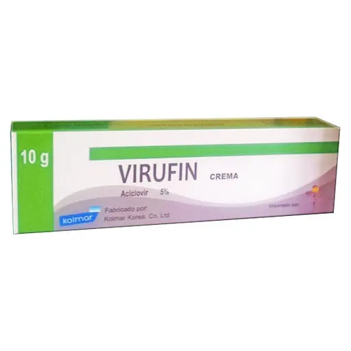 VIRUFIN 5% CREMA TBO X 10 GR - Ecofarma